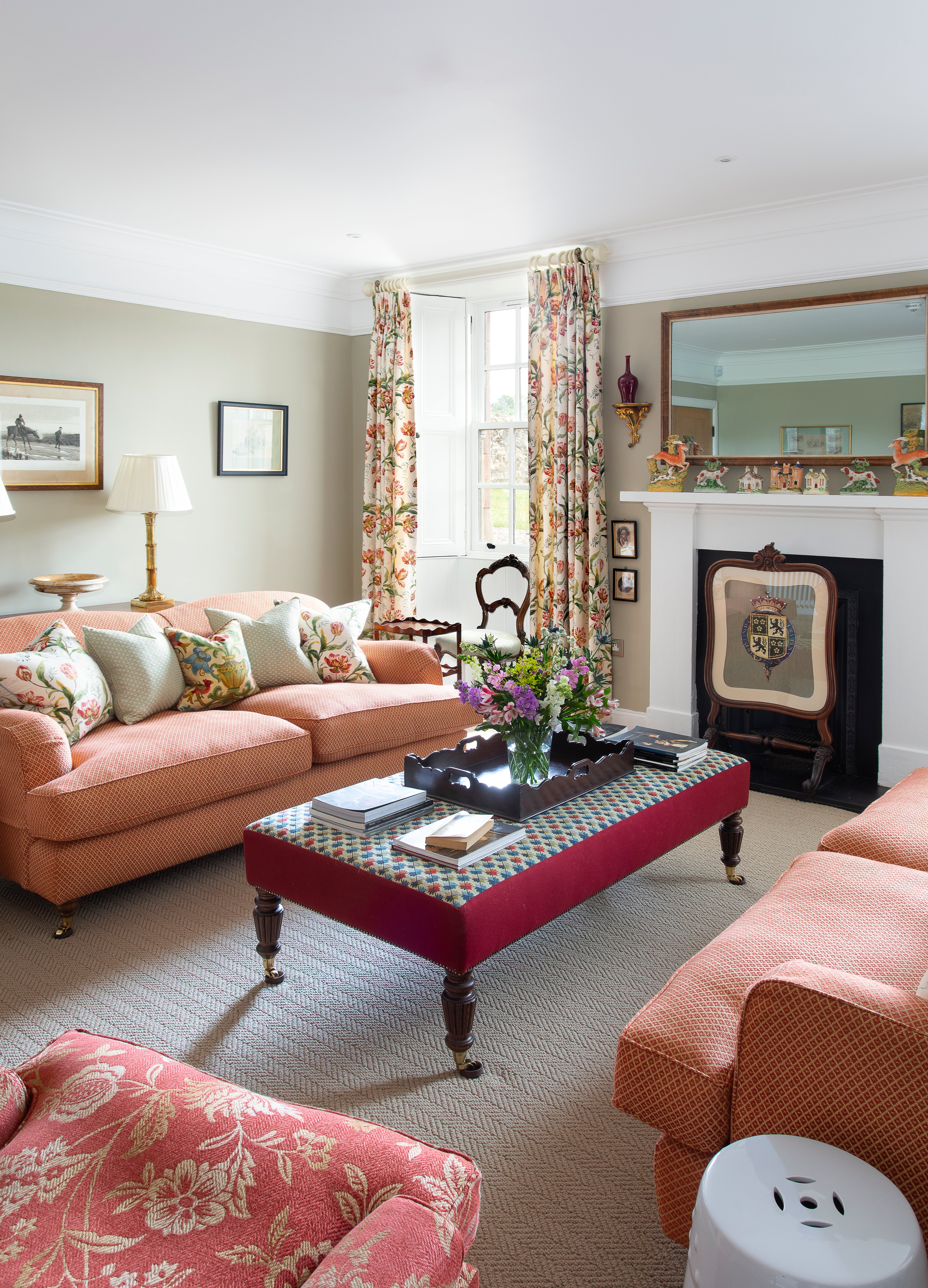 Farmhouse sitting room corner