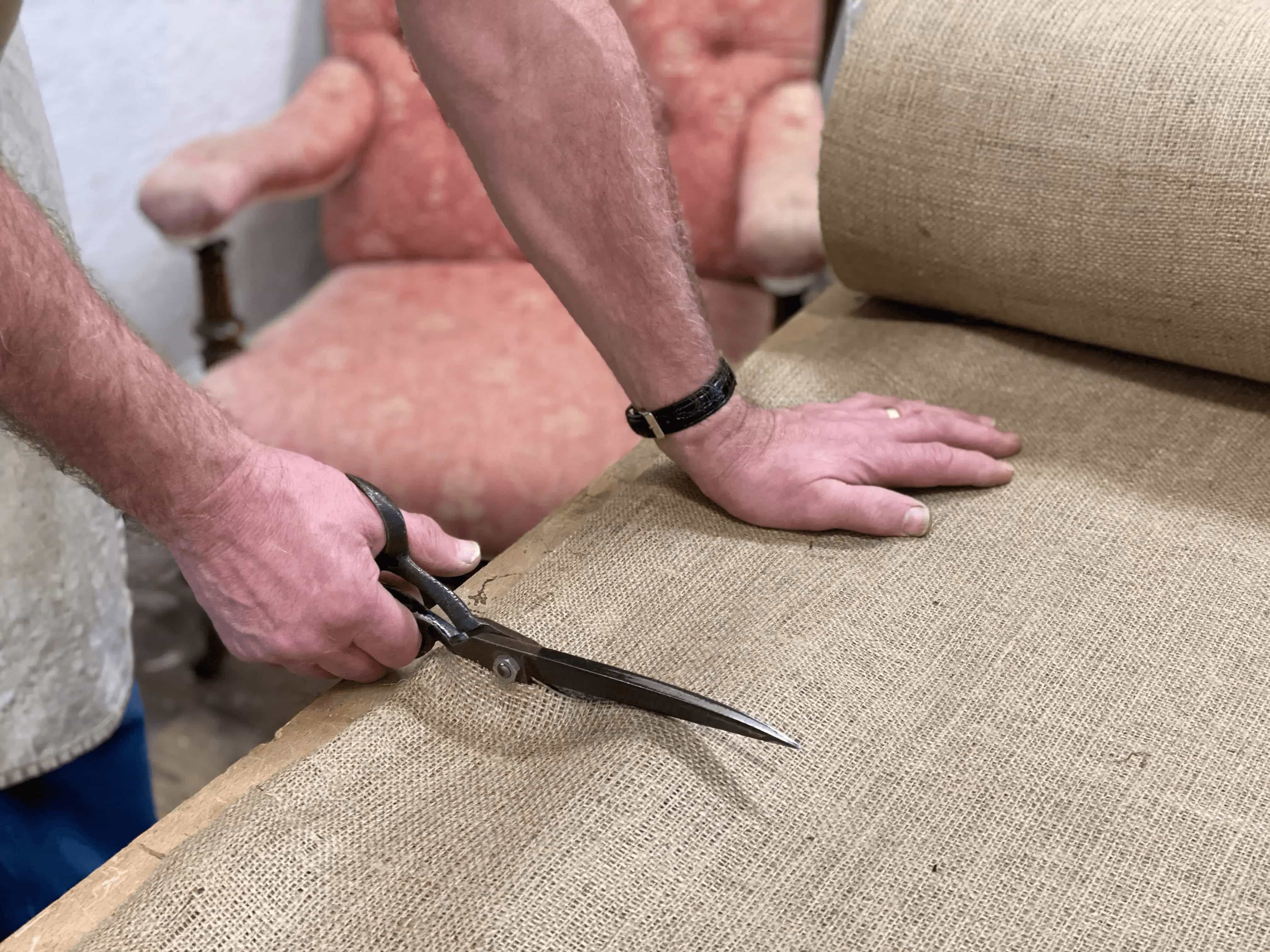 Sewing a trim